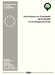 Titelseite der Infobroschüre zur Europawahl 2009 des Oberbergischen Kreises
