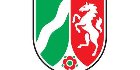 Wappen des Bundeslandes Nordrhein-Westfalen