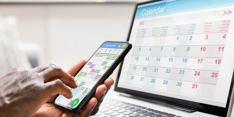 Appointment Schedule Planner And Date Calendar
