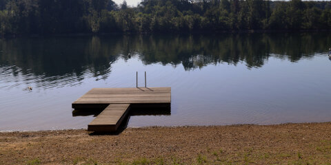 Bevertalsperre Badestelle Campingplatz I
