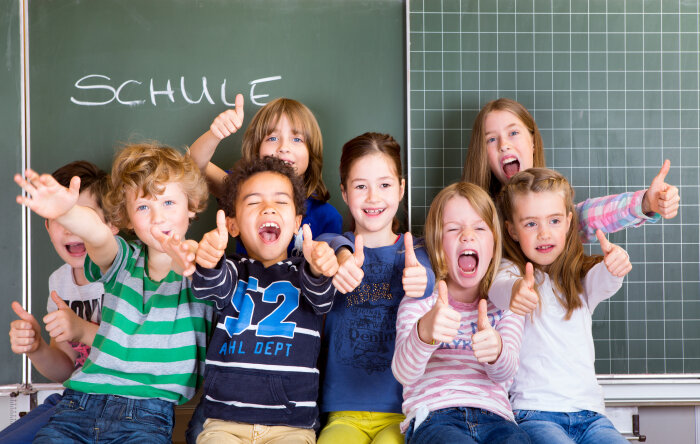 Einschulung Freude Kinder Schulkinder