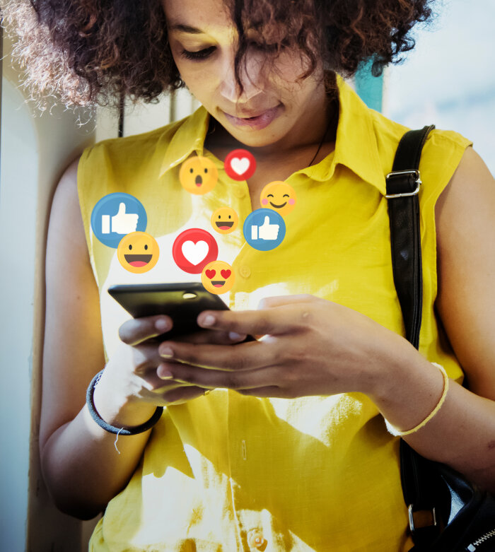 Likes on social media