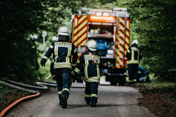 Feuerwehreinsatzkräfte