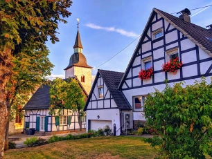 Fachwerkhäuser im Oberbergischen Kreis in Deutschland