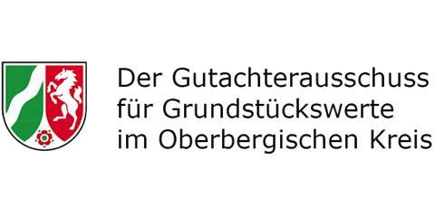 Logo des Gutachterausschusses für Grundstückswerte im Oberbergischen Kreis