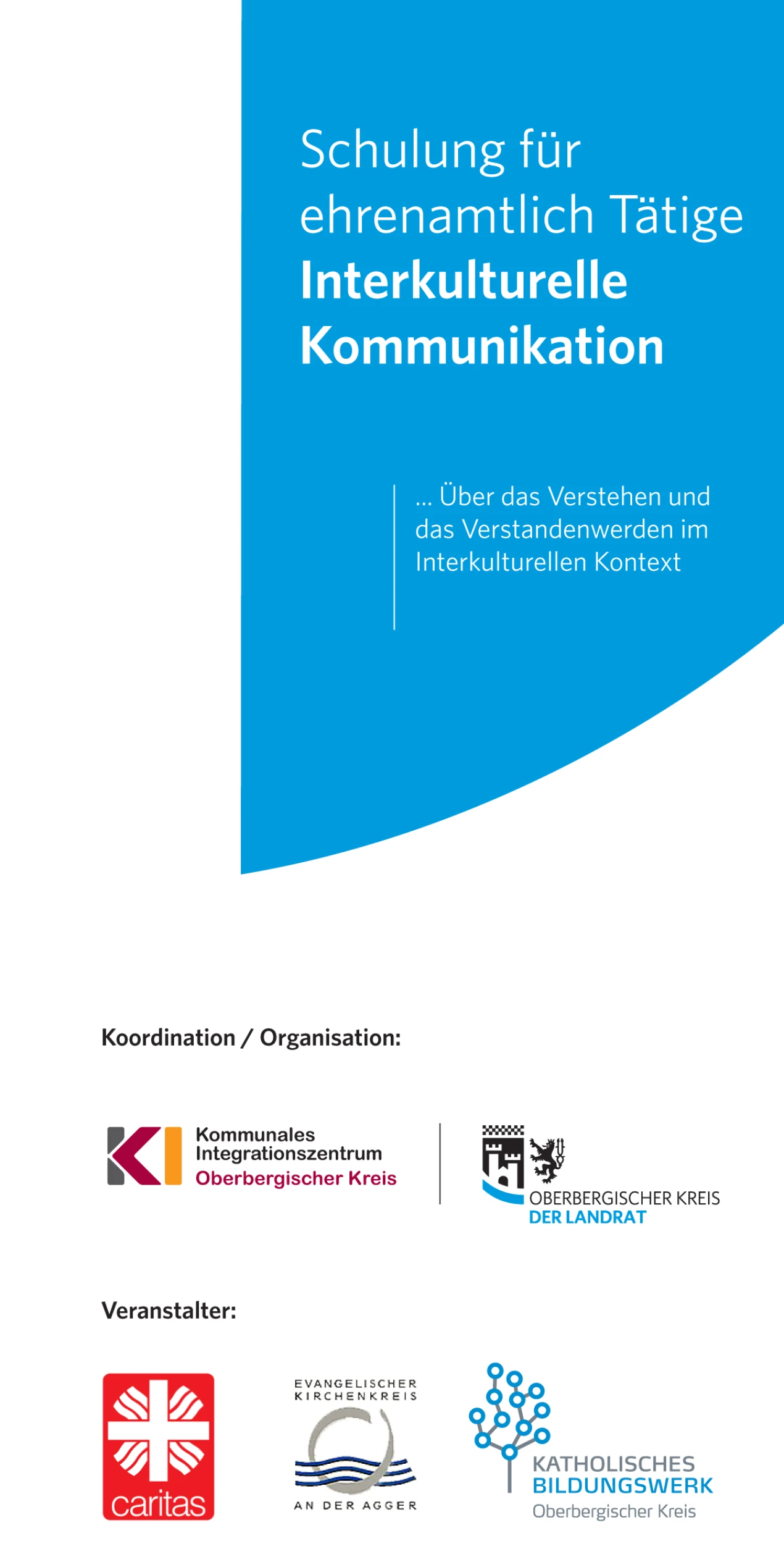 Die Interkulturelle Kommunikation steht bei drei Schulungen in Waldbröl, Wipperfürth und Gummersbach im Mittelpunkt. (Foto: OBK)