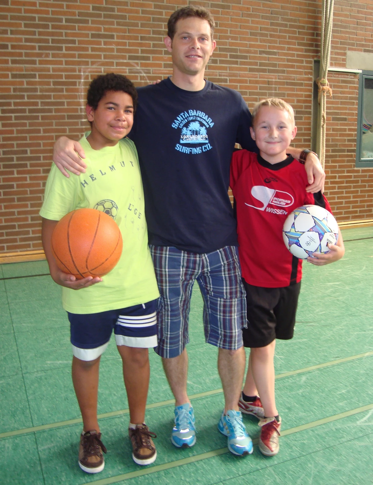 Fussball mit Michael war das Highlight in Morsbach. (Foto: OBK)