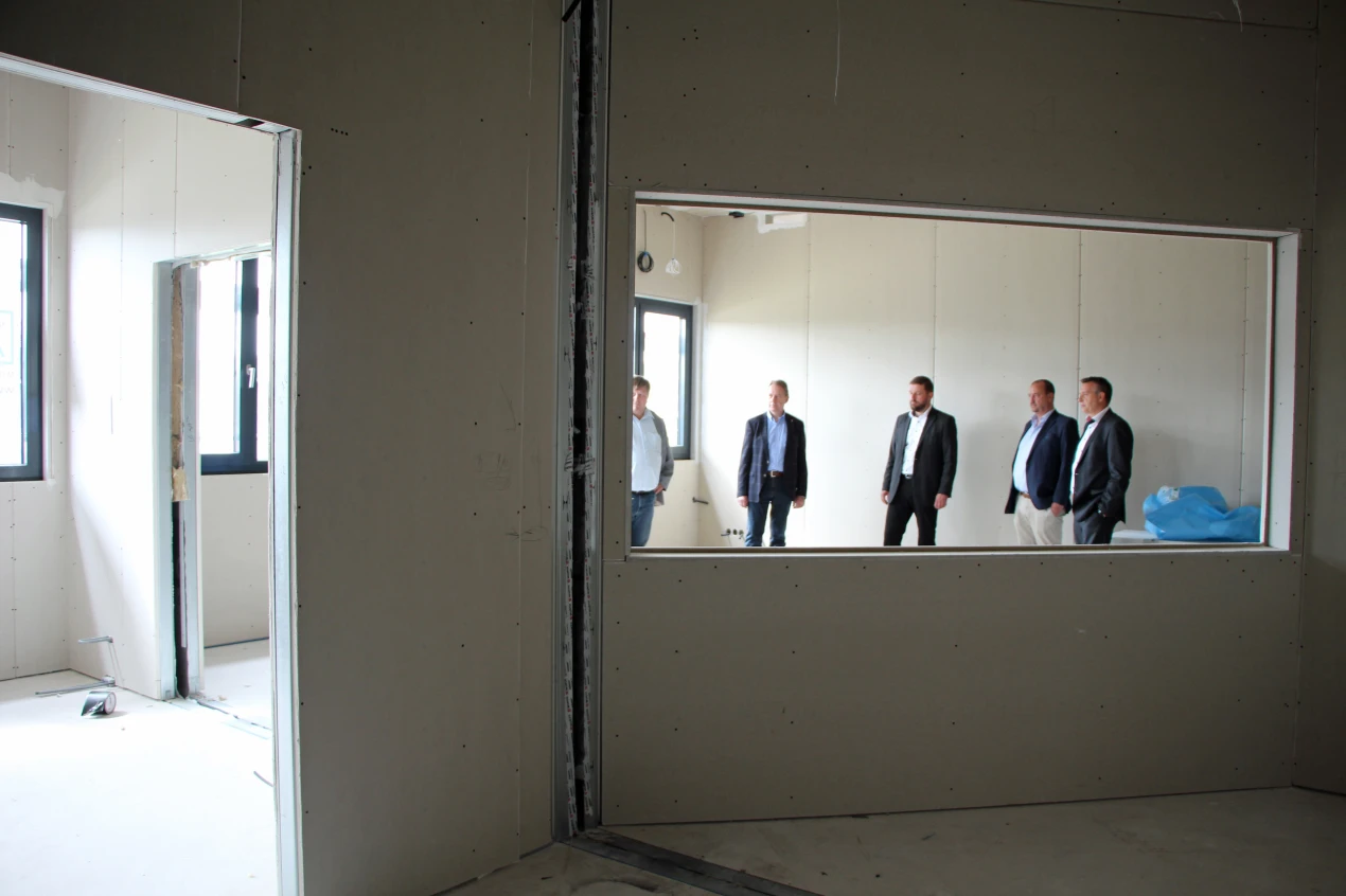 Schulungsräume in Modulbauweise. (Foto:OBK) 