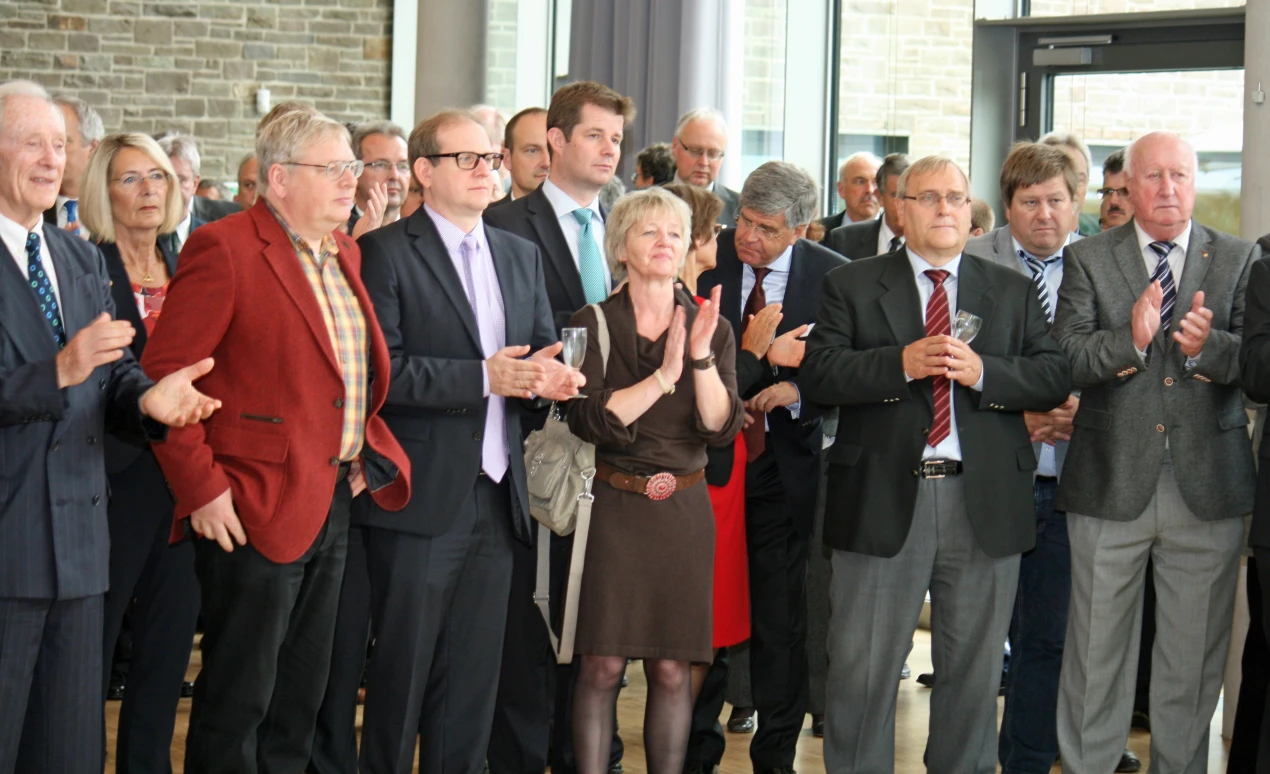 Applaus für die Redner: Das Thema "Zukunftsinvestitionen" kam an (Foto:OBK) 