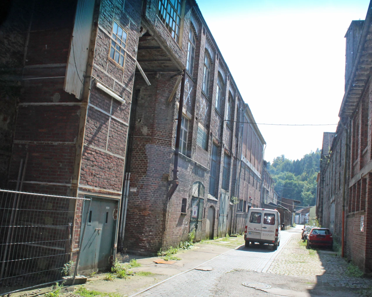 Die weitläufige Industriebrache von Hardt & Pocorny in Dahlhausen an der Wupper soll wiederbelebt werden. (Foto: OBK)