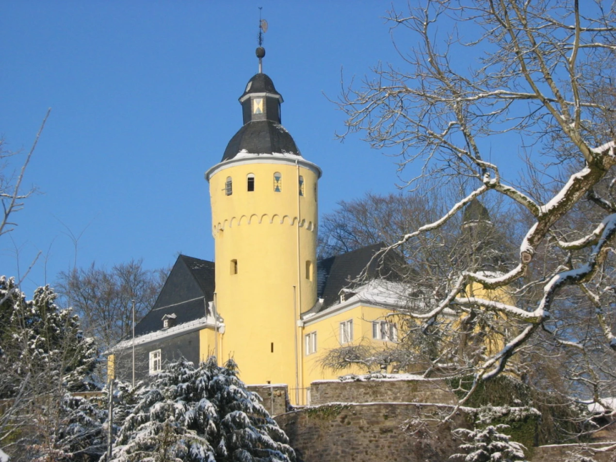 Schloss Homburg im Winter. (Foto: OBK)