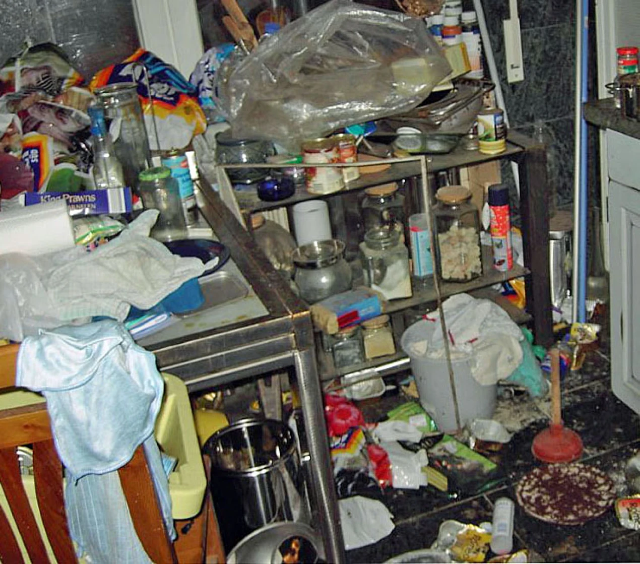 Wenn Wohnungen unbewohnbar werden ... (Foto:OBK)  
