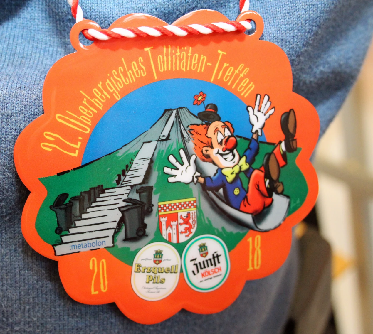 Äußerst begehrt: Der Karnevalsorden des Oberbergischen Kreises 2018. (Foto: OBK)