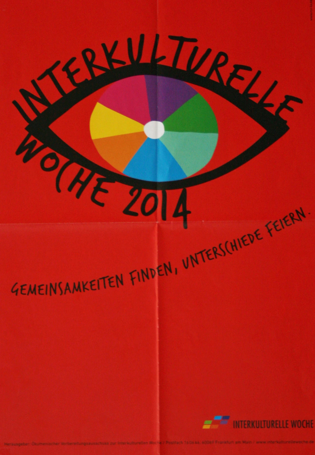 Das Programmheft der Interkulturellen Woche 2014 ist in jeder Hinsicht "vielseitig" (Foto:OBK)