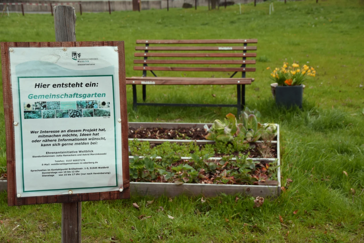 Erste Projekte konnten im Netz-Werk-Garten bereits umgesetzt werden. (Foto: OBK/Astrid Marcinkowski)