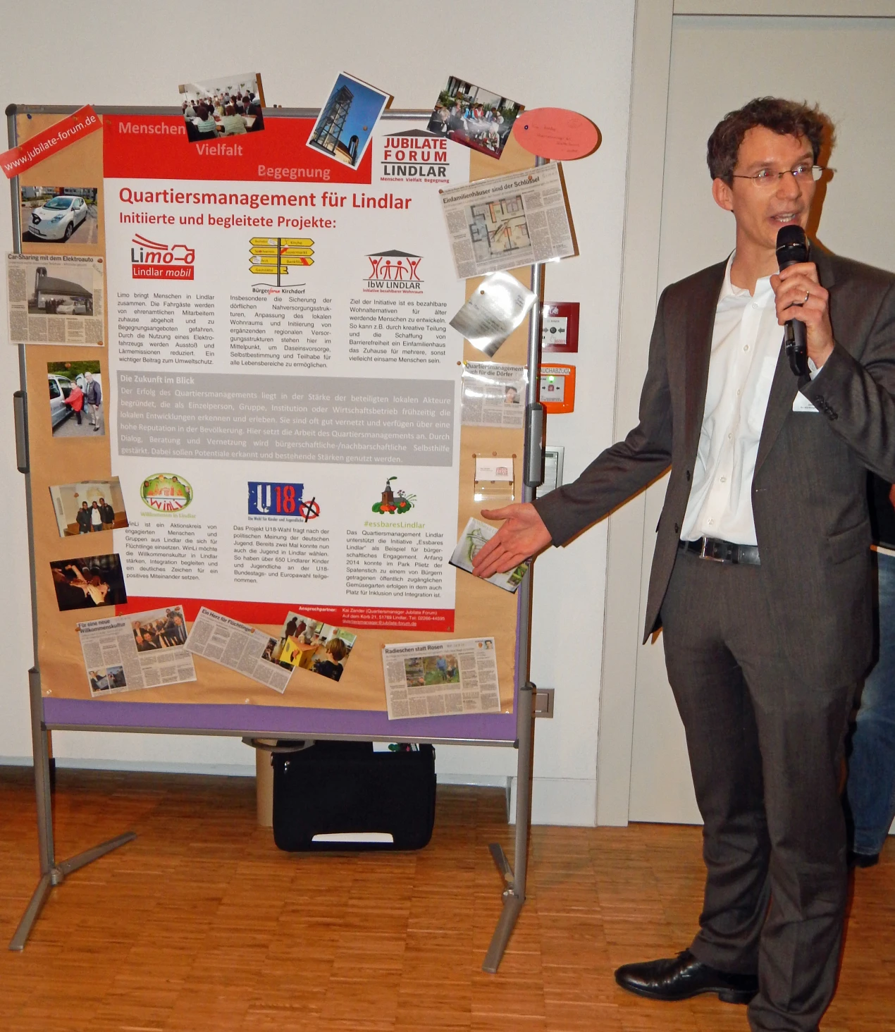 Auch das Quartiersmanagement in Lindlar zählt zu den vorgestellten Projekten. (Foto: OBK)