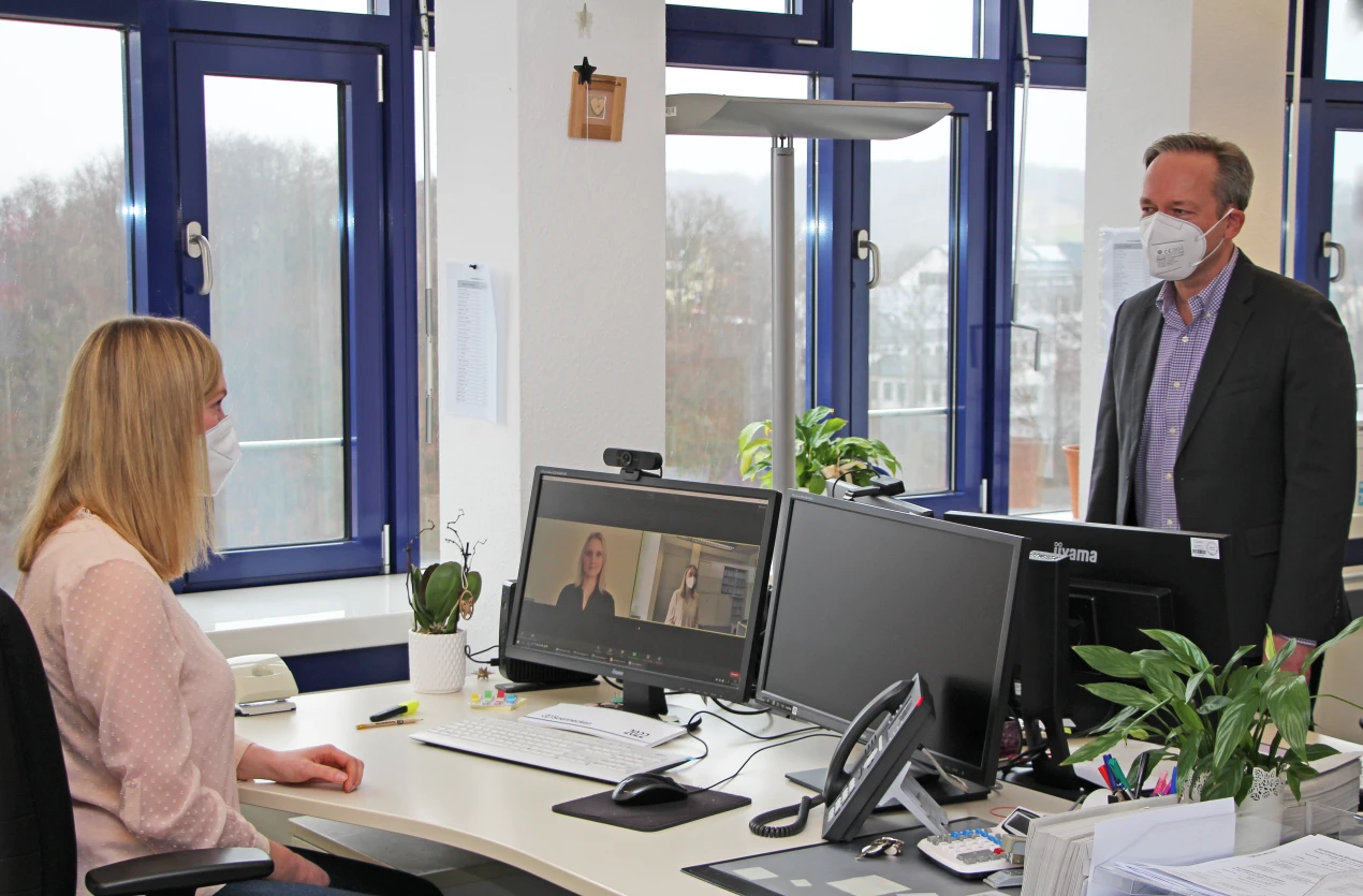 Die Online-Beratung ist ein zusätzliches Angebot. Die Beratung bleibt auch weiterhin persönlich und telefonisch möglich. (Foto: OBK)