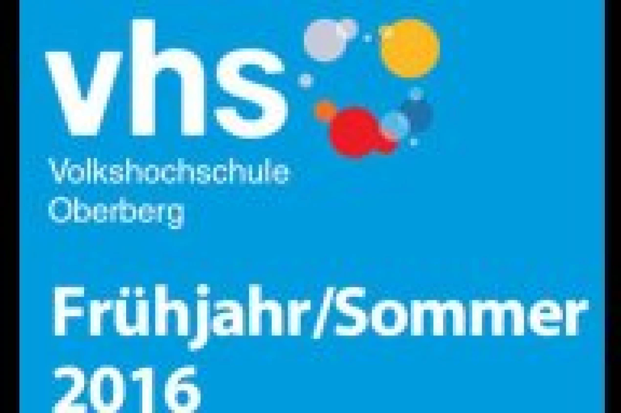 Ausschnitt aus dem Titel des Programmhefts der VHS Oberberg Frühjahr 2016 (Foto: OBK)