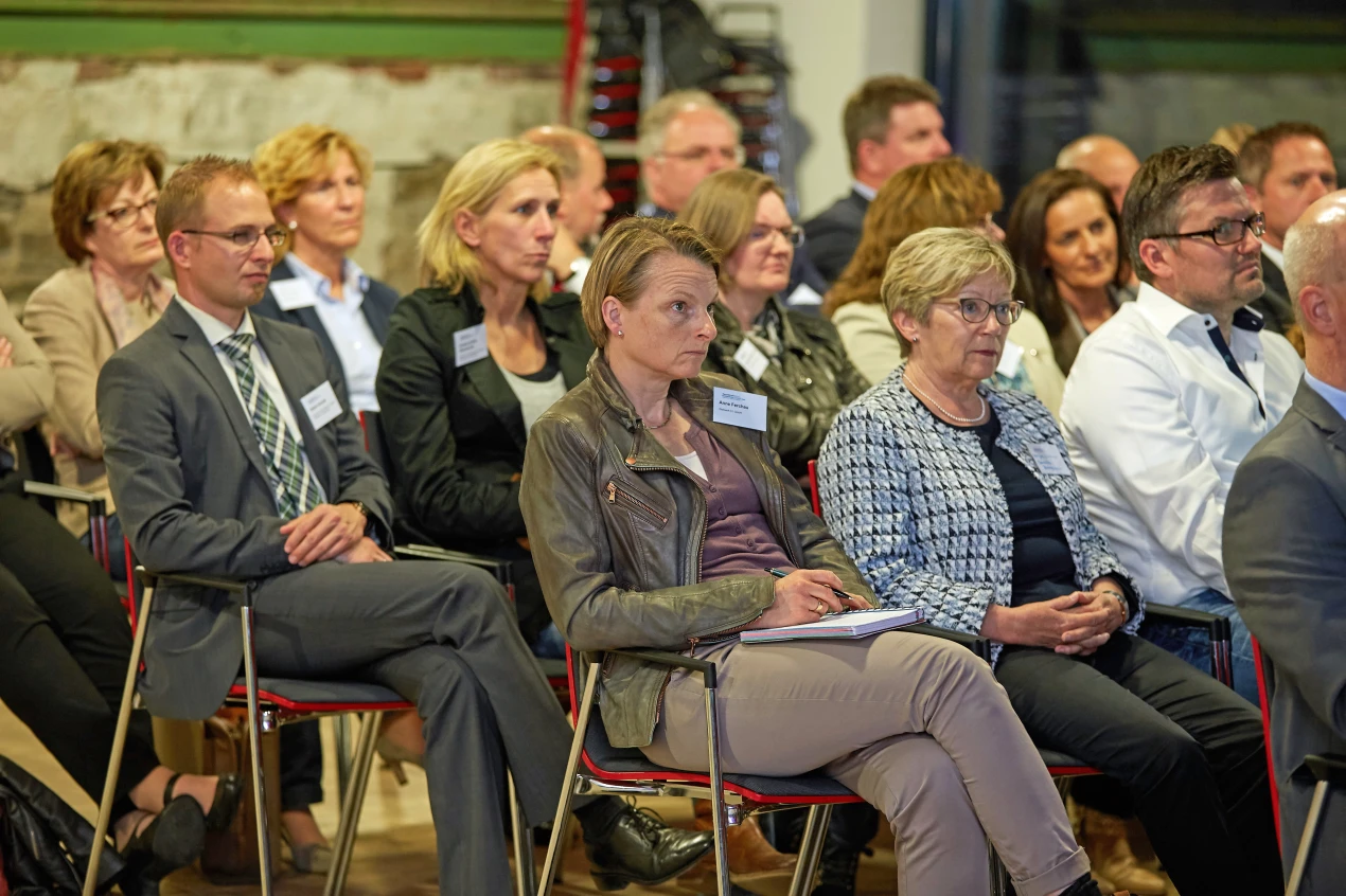 Über besseres Marketing in eigener Sache informierten sich Unternehmerinnen und Unternehmer im Rahmen der Veranstaltungsreihe Fachkräfte konkret. (Foto: OBK)