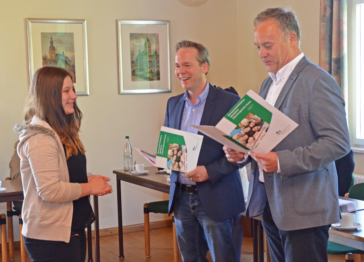 Die Schülerinnen und Schüler haben sich vier Wochen lang an einem Nachmittag in der Woche ehrenamtlich engagiert. (Foto: OBK) 