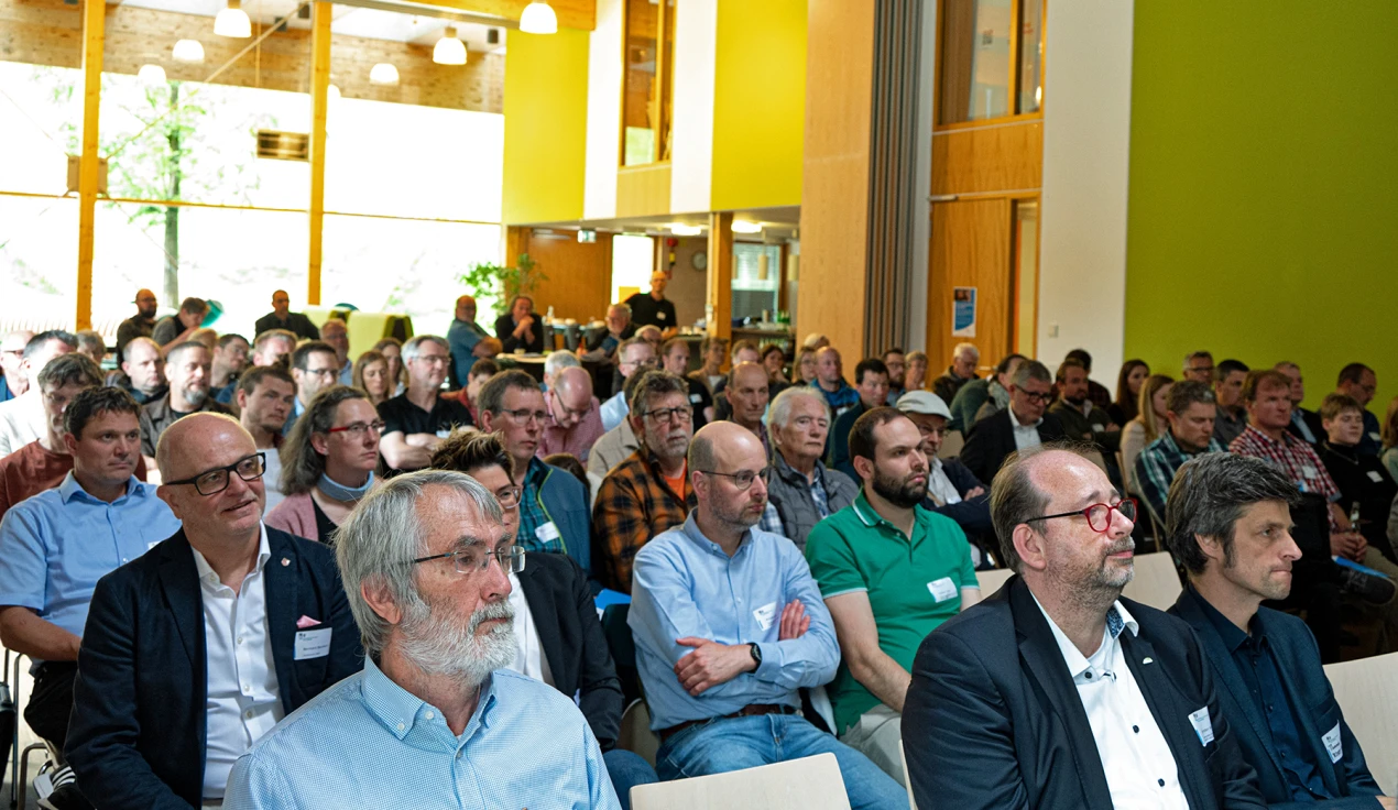 Rund 90 Interessierte haben am „OBK-Forum Landschaft.Klima.Energie“ teilgenommen und zum Austausch genutzt. (Foto: OBK) 