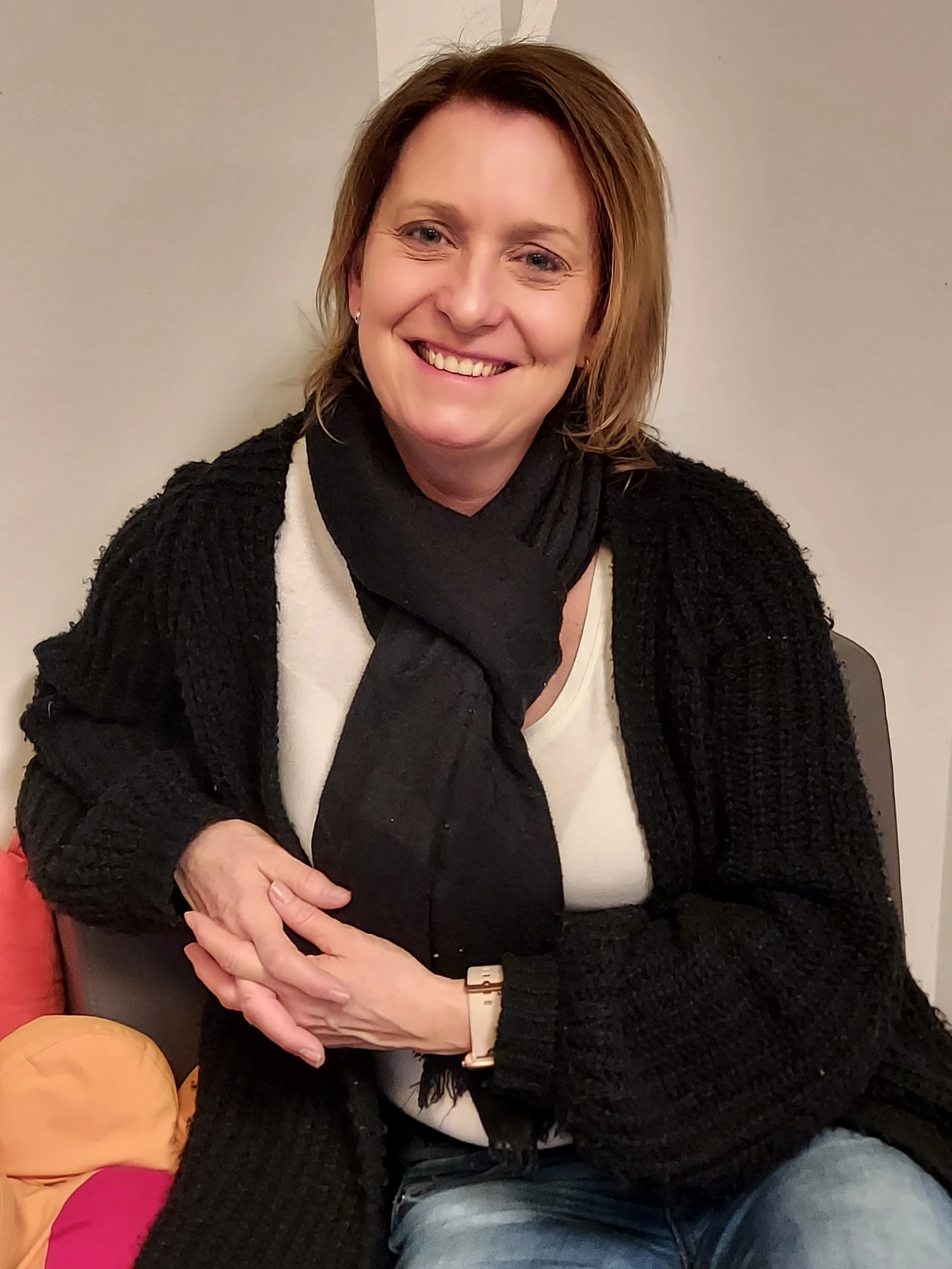 Petra Faulenbach (Erzieherin, Familienzentrum Marie Schlei in Bergneustadt): „Wenn ich an der Reihe bin, lasse ich mich impfen, weil ich meine Freiheit wiederhaben möchte.“ (Foto: Privat)