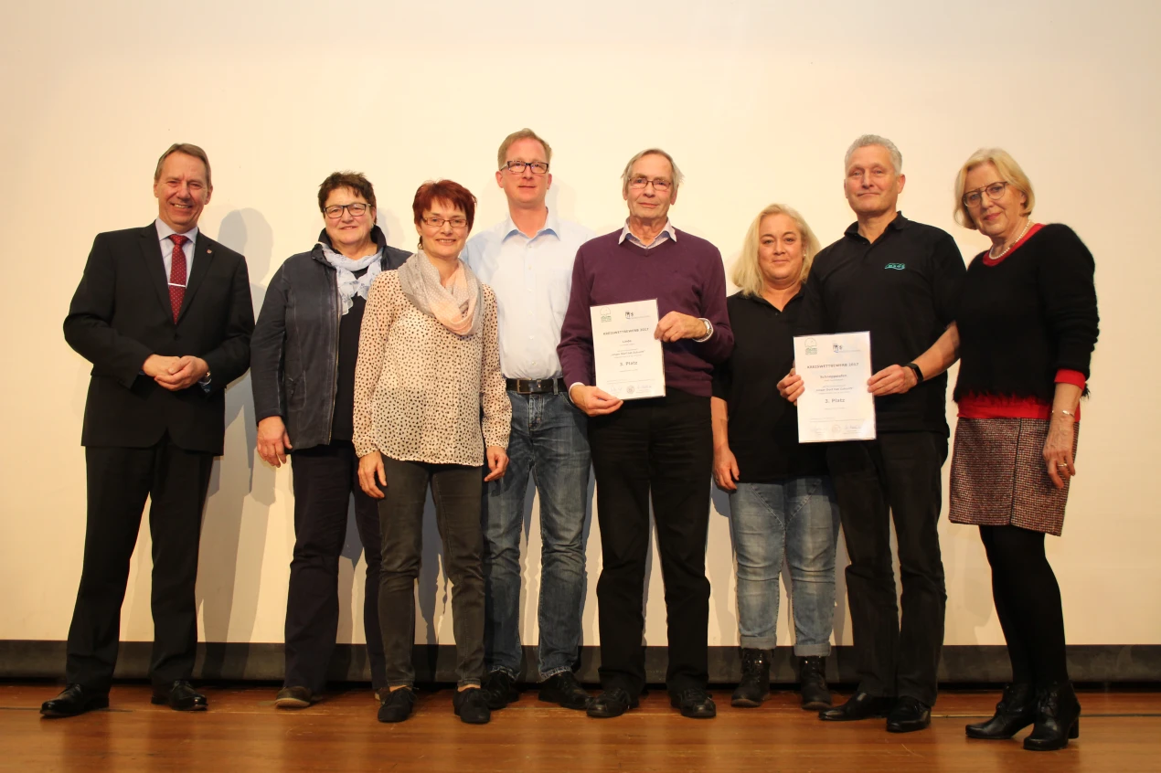 Linde und Schneppsiefen erhalten Bronze. (Foto: OBK)
