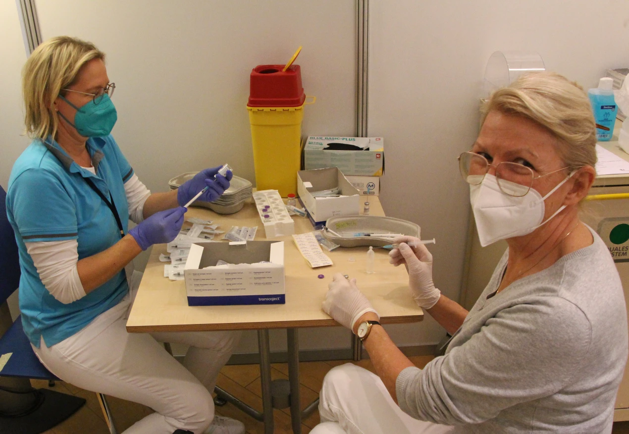 Die Kinder zwischen fünf und elf Jahren werden mit dem "Kinder-Impfstoff" von Biontech geimpft. (Foto: OBK)