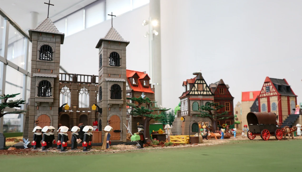 Auch die Bedeutung der Klöster greift die Sonderausstellung auf Schloss Homburg auf. (Foto: OBK)
