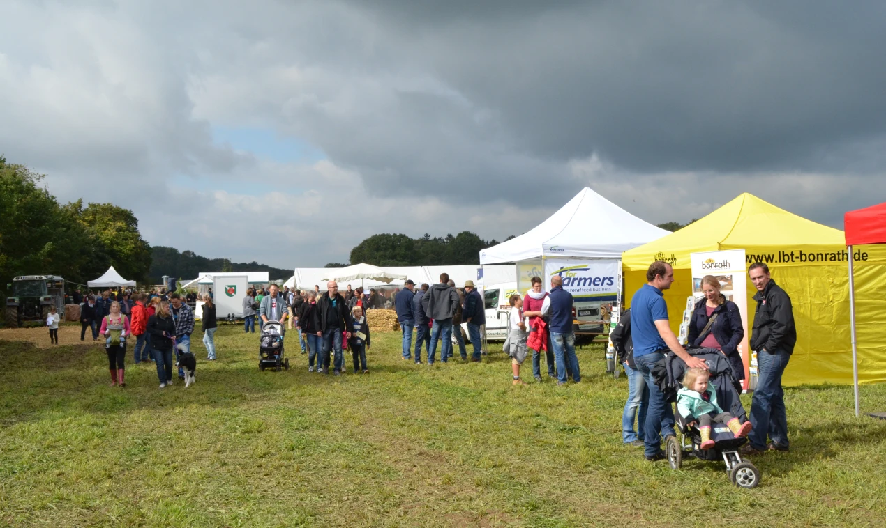 Ein breites Angebot rund um Tierzucht und Landwirtschaft wartete auf die Besucher. (Foto: OBK)