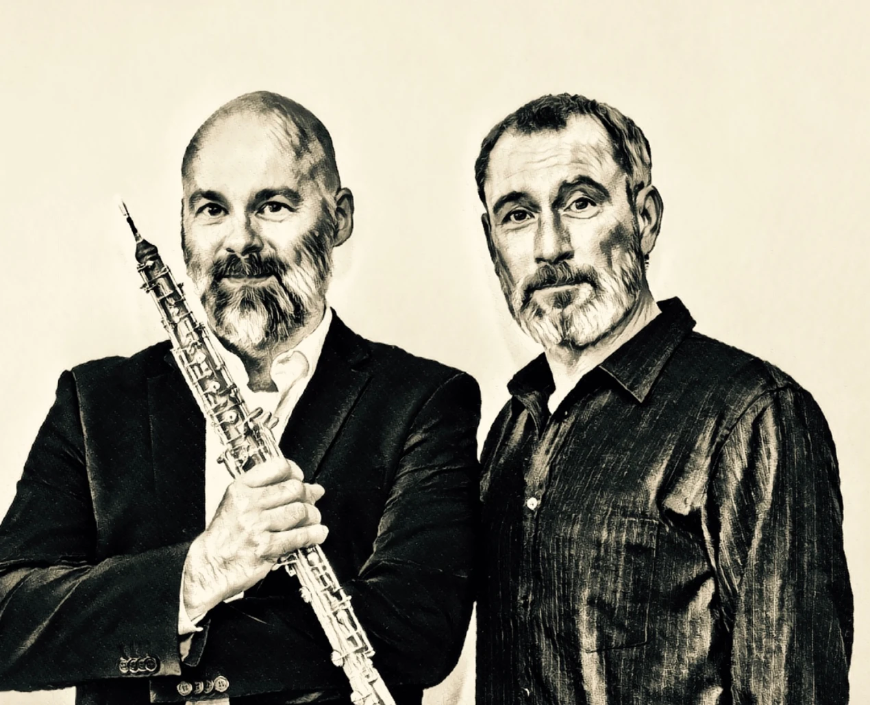 Das Foto von Alexander Rochau (mmmusic) zeigt Heikko Deutschmann und Manuel Munzlinger. (Foto: OBK)