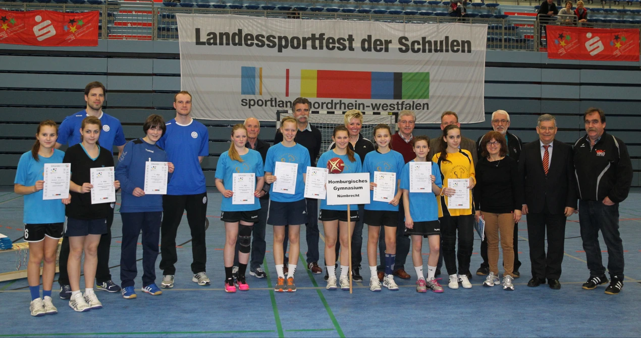 Die oberbergischen Vertreter: Homburgisches Gymnasium Nümbrecht. (Foto: OBK)